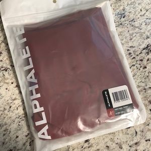 Alphalete Amplify Leggings Bordeaux Lg New